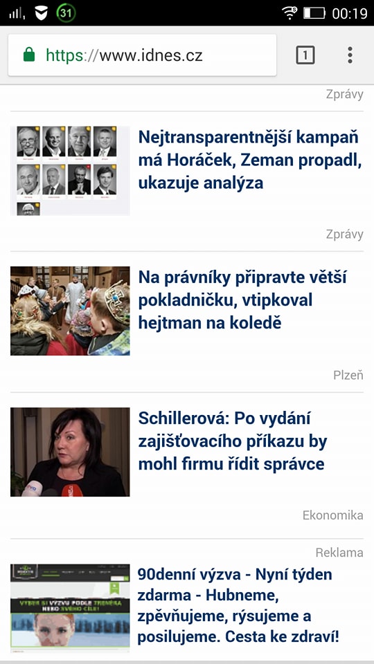 natívna reklama cez seznam.cz